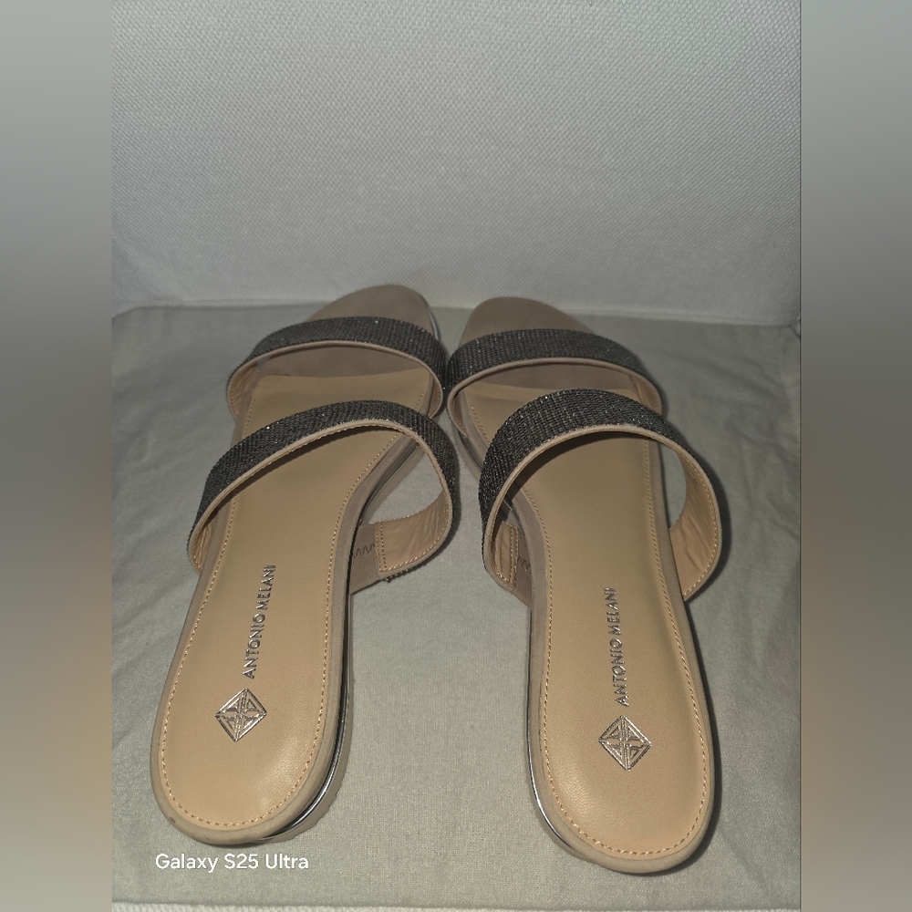 Crystal Sandals From Dillard's - Picture 2 of 3